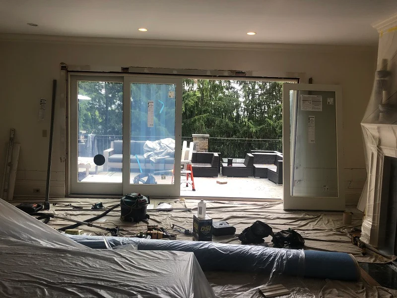 Andersen A Series door installation in Greenwich, CT